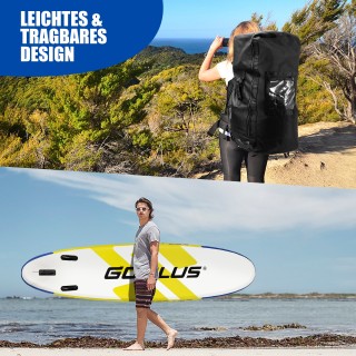 Costway Φουσκωτή Σανίδα SUP για Θαλάσσια Σπορ - Ανθεκτική και Φορη... Costway Φουσκωτή Σανίδα SUP για Θαλάσσια Σπορ - Ανθεκτική και Φορη...