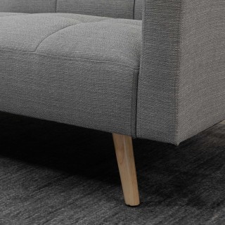 HOMCOM Διπλός καναπές-κρεβάτι με αναπνέον ύφασμα λινό εφέ και ρυθμι... HOMCOM Διπλός καναπές-κρεβάτι με αναπνέον ύφασμα λινό εφέ και ρυθμι...