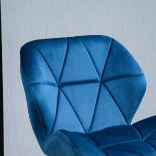 Σετ HOMCOM 2 περιστρεφόμενα σκαμπό μπαρ με ρυθμιζόμενο ύψος βελούδι...