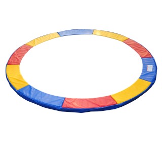 Προστατευτικό κάλυμμα HomCom για Τραμπολίνο Κόκκινο Κίτρινο και Μπλ...