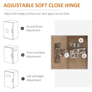 HOMCOM Μοντέρνος μπουφές πολλαπλών χρήσεων με ντουλάπι και συρτάρι ... HOMCOM Μοντέρνος μπουφές πολλαπλών χρήσεων με ντουλάπι και συρτάρι ...