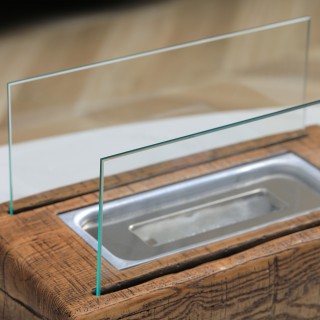 Επιτραπέζιο τζάκι βιοαιθανόλης HOMCOM με δοχείο 0,15L και αυτονομία... Επιτραπέζιο τζάκι βιοαιθανόλης HOMCOM με δοχείο 0,15L και αυτονομία...