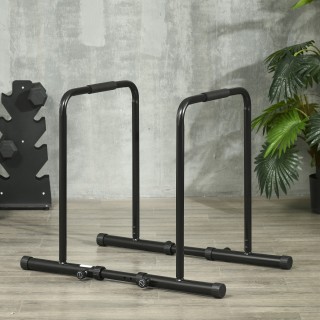 SPORTNOW Ρυθμιζόμενη Ύψος Ατσάλινο Μπάρα βύθισης με 6 Ρυθμιζόμενα Μ... SPORTNOW Ρυθμιζόμενη Ύψος Ατσάλινο Μπάρα βύθισης με 6 Ρυθμιζόμενα Μ...