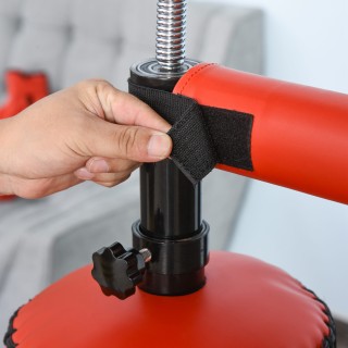 Τσάντα μποξ HOMCOM με ρυθμιζόμενο ύψος με μπίλια διάτρησης και γεμι... Τσάντα μποξ HOMCOM με ρυθμιζόμενο ύψος με μπίλια διάτρησης και γεμι...