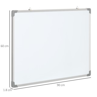 Ορθογώνιος Μαγνητικός Πίνακας Τοίχου 90 x 1.8 x 60 cm HOMCOM 911-01... Ορθογώνιος Μαγνητικός Πίνακας Τοίχου 90 x 1.8 x 60 cm HOMCOM 911-01...