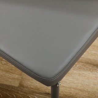 Σετ τραπεζαρίας HOMCOM 5 τεμαχίων με 1 τραπεζαρία και 4 μοντέρνες κ...