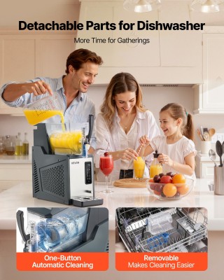 VEVOR Οικιακή Σούπα Καταψύκτη 4L χωρίς Πάγο - Μηχανή για Κατεψυγμέν... VEVOR Οικιακή Σούπα Καταψύκτη 4L χωρίς Πάγο - Μηχανή για Κατεψυγμέν...