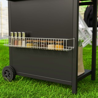 Outsunny Μπάρμπεκιου αερίου με ανεξάρτητους καυστήρες, καπάκι με θε... Outsunny Μπάρμπεκιου αερίου με ανεξάρτητους καυστήρες, καπάκι με θε...