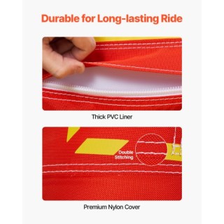 VEVOR Φουσκωτό Τρίδυμο Σωλήνα Θαλάσσης 510lbs για 1-3 Άτομα CQTL2QX... VEVOR Φουσκωτό Τρίδυμο Σωλήνα Θαλάσσης 510lbs για 1-3 Άτομα CQTL2QX...