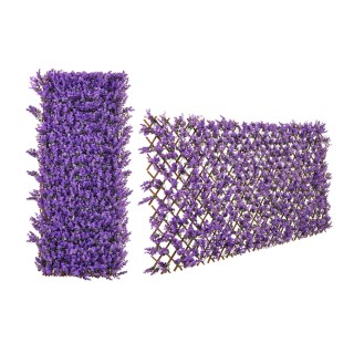 Costway  Επεκτάσιμος Φράχτης Ιδιωτικότητας με Φύλλα Ευκαλύπτου/Κισσ...