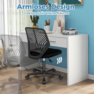 Παιδική καρέκλα γραφείου Χρώματος Μαύρο  COSTWAY CB10620DK