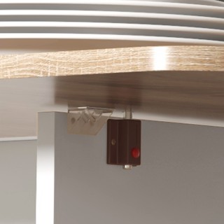 HOMCOM Πτυσσόμενο Τραπέζι με 2 Συρτάρια και Ντουλάπι, 6 Ροδάκια και... HOMCOM Πτυσσόμενο Τραπέζι με 2 Συρτάρια και Ντουλάπι, 6 Ροδάκια και...