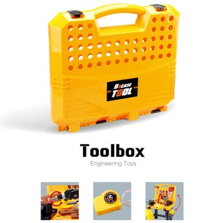 BAKAJI Μετατρέψιμο Πάγκος Εργαλείων Παιχνιδιών Για Παιδιά σε Βαλιτσ... BAKAJI Μετατρέψιμο Πάγκος Εργαλείων Παιχνιδιών Για Παιδιά σε Βαλιτσ...