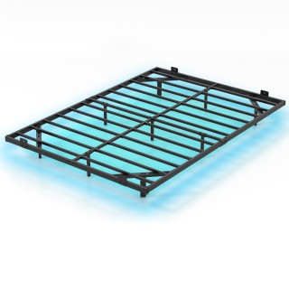 Costway Μοντέρνο Διπλό Κρεβάτι με Μεταλλικό Πλαίσιο & LED Φωτισμό -... Costway Μοντέρνο Διπλό Κρεβάτι με Μεταλλικό Πλαίσιο & LED Φωτισμό -...