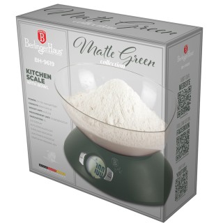 Berlinger Haus Ψηφιακή Ζυγαριά Κουζίνας 1gr/5kg Matt Green Collecti...