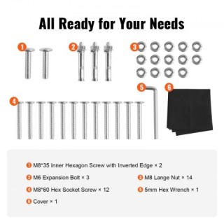 VEVOR 2.6M Εξωτερική Θήκη Καυσόξυλων με Κάλυμμα, Ανθεκτική Αποθήκευ... VEVOR 2.6M Εξωτερική Θήκη Καυσόξυλων με Κάλυμμα, Ανθεκτική Αποθήκευ...