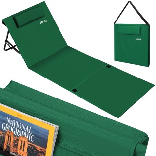 BAKAJI Πτυσσόμενο Ρυθμιζόμενο Μαξιλάρι Παραλίας Πράσινο 02841366