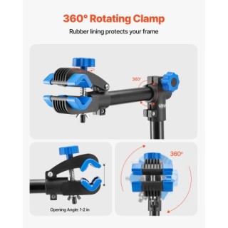 VEVOR Ρυθμιζόμενη Βάση Επισκευής Ποδηλάτου 66 lb με Δίσκο Εργαλείων...