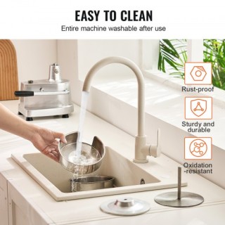 Μηχανή Παρασκευής Μπιφτεκιών VEVOR 150mm με 1000 Χαρτιά Πατιών  HBR...