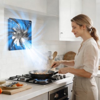 VEVOR Εξαεριστήρας Τοίχου 30.5 cm, 1558 CFM Υψηλής Ταχύτητας με Έλε...