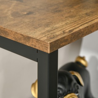 HOMCOM Βιβλιοθήκη με 3 ράφια, ντουλάπι και 2 συρτάρια, σε μοριοσανί...