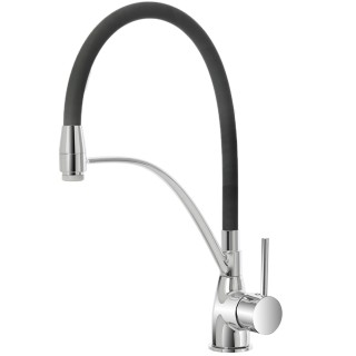 BAKAJI Μπαταρία Νιπτήρα Διπλής Λειτουργίας με Μαύρο Ματ Σιλικονούχο... BAKAJI Μπαταρία Νιπτήρα Διπλής Λειτουργίας με Μαύρο Ματ Σιλικονούχο...