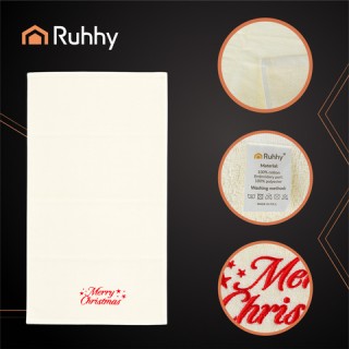 Ruhhy Σετ 2 τμχ Χριστουγεννιάτικες Πετσέτες Κουζίνας, Βαμβακερές, Κ...