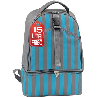 BAKAJI Τσάντα Ψυγείο Χειρός Χωρητικότητας 15L με Ρίγες 26x17x40cm 0... BAKAJI Τσάντα Ψυγείο Χειρός Χωρητικότητας 15L με Ρίγες 26x17x40cm 0...