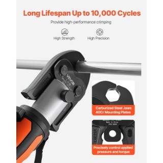 VEVOR Πιεστική Σιαγόνα V22 22mm για Αγωγούς Ανοξείδωτου Χάλυβα V-Tύ...