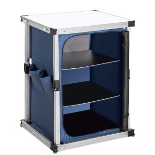 BAKAJI Πτυσσόμενο Ντουλάπι Κατασκήνωσης με 3 Ράφια, 51 x 60 x 80 cm... BAKAJI Πτυσσόμενο Ντουλάπι Κατασκήνωσης με 3 Ράφια, 51 x 60 x 80 cm...