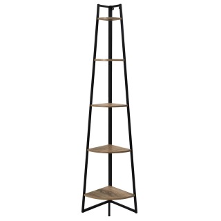 Γωνιακή Ραφιέρα 5 Επιπέδων από Ξύλο & Μέταλλο 180 x 34,5 x 34,5 cm ... Γωνιακή Ραφιέρα 5 Επιπέδων από Ξύλο & Μέταλλο 180 x 34,5 x 34,5 cm ...