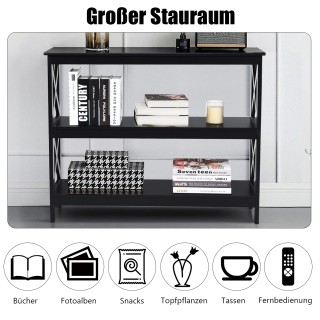 Costway Κονσόλα Βοηθητικό τραπέζι βιομηχανικού σχεδιασμού με ράφι τ... Costway Κονσόλα Βοηθητικό τραπέζι βιομηχανικού σχεδιασμού με ράφι τ...