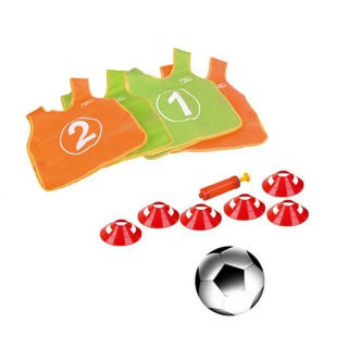 BAKAJI  Πόρτα ποδοσφαίρου για παιδιά 130 x 100 εκ. με τρύπες βαθμολ...