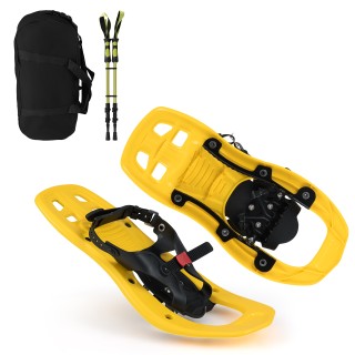 Costway Παιδικά Χιονοπέδιλα με Τηλεσκοπικούς Μπατόν & Τσάντα Μεταφο... Costway Παιδικά Χιονοπέδιλα με Τηλεσκοπικούς Μπατόν & Τσάντα Μεταφο...