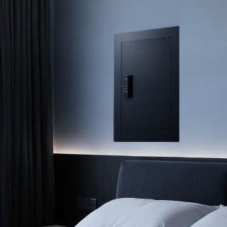 VEVOR Κρυφό Χρηματοκιβώτιο Τοίχου με Δακτυλικό Αποτύπωμα, Κωδικό & ...