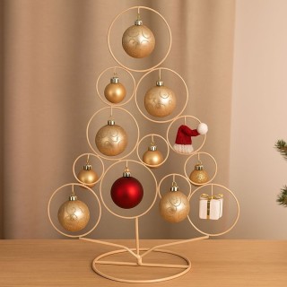 Villa DEste  Σχέδιο Χριστουγεννιάτικου Δέντρου για 12 κρεμαστά στολ...