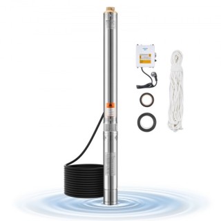 VEVOR Αντλία Υποβρύχιας Γεώτρησης 550W από Ανοξείδωτο Χάλυβα, Βάθος... VEVOR Αντλία Υποβρύχιας Γεώτρησης 550W από Ανοξείδωτο Χάλυβα, Βάθος...