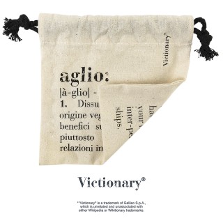 Villa dEste Home Διπλής Όψης Βαμβακερό Σακουλάκι για Σκόρδο με Δέσι...