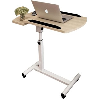 BAKAJI Ρυθμιζόμενο Τραπέζι Γραφείου Υπολογιστή με Ρόδες για Κρεβάτ... BAKAJI Ρυθμιζόμενο Τραπέζι Γραφείου Υπολογιστή με Ρόδες για Κρεβάτ...