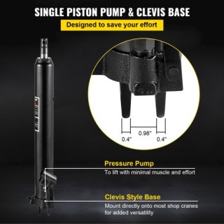 Υδραυλικός Γρύλος VEVOR 3 Τόνων με Μονοπίστονη Αντλία και Βάση Clev... Υδραυλικός Γρύλος VEVOR 3 Τόνων με Μονοπίστονη Αντλία και Βάση Clev...
