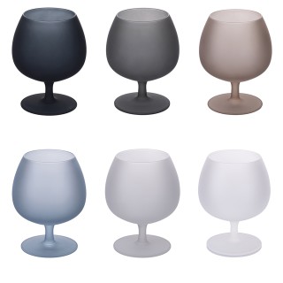 Villa DEste  Σετ 6 ποτήρια λικέρ 300 ml παγωμένα σε γυαλί Stones 59...