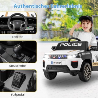 Costway Ηλεκτρικό Αστυνομικό Αυτοκίνητο Παιδιών με 12V Κινητήρες κα... Costway Ηλεκτρικό Αστυνομικό Αυτοκίνητο Παιδιών με 12V Κινητήρες κα...