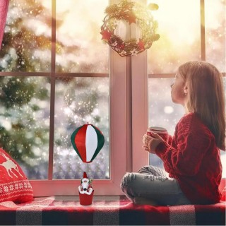 BAKAJI Μπαλόνι Αερόστατο του Άγιου Βασίλη Λευκό Πράσινο και Κόκκινο...