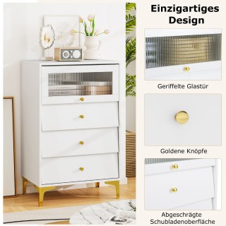 Πολυλειτουργική Συρταριέρα Αποθήκευσης με 3 Συρτάρια και Ντουλάπι 6... Πολυλειτουργική Συρταριέρα Αποθήκευσης με 3 Συρτάρια και Ντουλάπι 6...