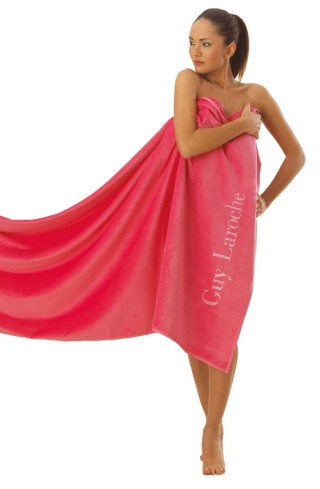 Guy Laroche Πετσέτα Θαλάσσης Oceano Pink 80x170, 1130090121002