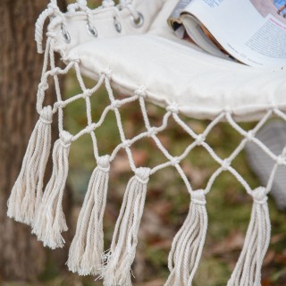 Outsunny  Κρεμαστή Κούνια Εσωτερικού και Εξωτερικού Χώρου από Ύφασμ...