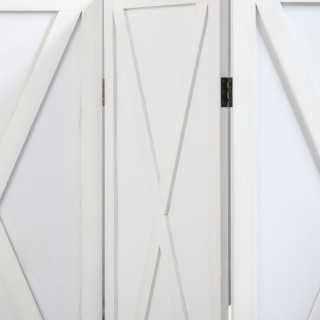 HOMCOM Παραβάν 4 φύλλων για εσωτερικούς χώρους, διαχωριστικό ξύλιν... HOMCOM Παραβάν 4 φύλλων για εσωτερικούς χώρους, διαχωριστικό ξύλιν...