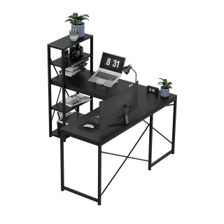 MarkAdler Γωνιακό Γραφείο Leader 5.9 Μαύρο 5903796018608