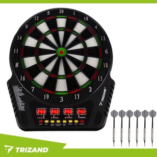 Trizand Ηλεκτρονικός Στόχος Dart LED Οθόνες, 6 Βελάκια και 24 Αντα... Trizand Ηλεκτρονικός Στόχος Dart LED Οθόνες, 6 Βελάκια και 24 Αντα...