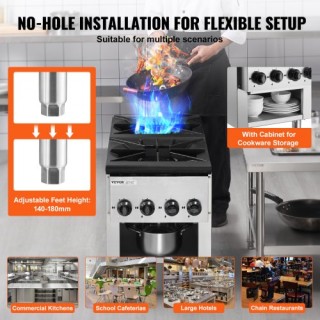 VEVOR Επαγγελματική Εστία 2 Καυστήρες Κουζίνας SYTSRQZDJK2GO4XVFV0 VEVOR Επαγγελματική Εστία 2 Καυστήρες Κουζίνας SYTSRQZDJK2GO4XVFV0
